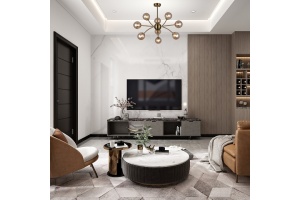 Люстра на штанге Escada Infinity 10164/9PL Copper - 2