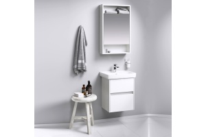 Мебель для ванной Aqwella City 50 дуб канадский