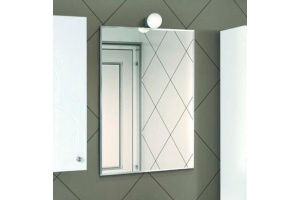 Зеркало со светильником Акватон Лиана 65 белый - 2