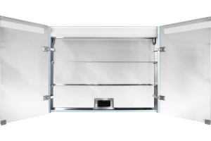 Зеркало-шкаф AM.PM Sensation 100 светло-голубой - 3