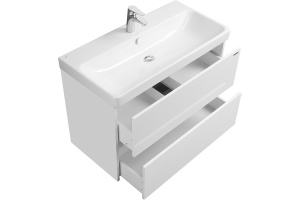Тумба с раковиной Aquaton Сканди 90 белый - 3