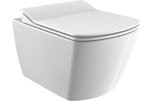 Унитаз подвесной Creavit Elegant EG321 безободковый