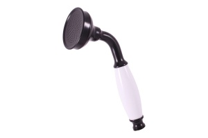 Душевая лейка Rav Slezak черный матовый - белый