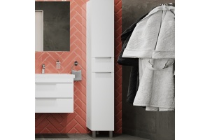 Шкаф-пенал STWORKI Копенгаген 195 R белый