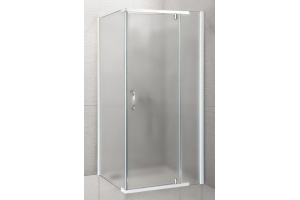 Душевой угол Royal Bath HPVD 80х90 профиль белый стекло матовое