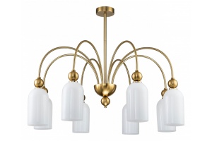 Люстра на штанге Escada Ode 686/8PL Copper