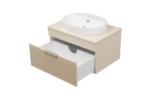 Тумба под раковину Brevita Enfida 70х40 бежевый (ENF-06070-0341Я) - 3