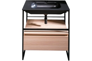 Консоль под раковину Armadi Art Loft 80 черный