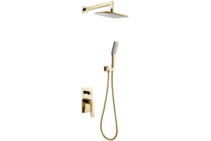 Душевой комплект Boheme Venturo 384, золото