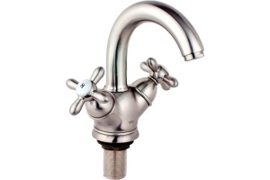 Смеситель для раковины Timo Ritz серебро (0141FN silver)