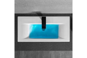 Раковина встраиваемая CeramaLux N 81.5 см белый (9393-80) - 3