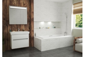 Ванна чугунная OWL Konung 180x80 с ручками - 3