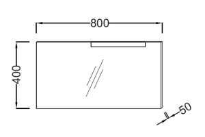 Зеркало в ванную Jacob Delafon Stillness (EB2007-NF) - 3