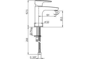 Душевой комплект Paini Parallel + Monza 47KIT3 3 в 1 - 3