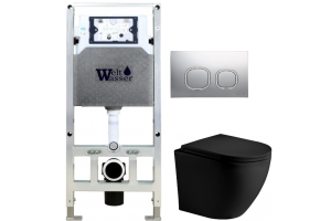 Комплект Weltwasser AMBERG 506 ST + MERZBACH 004 MT-BL + AMBERG RD-MT CR (10000006901)