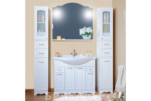 Тумба для комплекта Бриклаер Анна 100 белая - 3