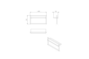 Полотенцедержатель Лофт Урбан Орегон - 3