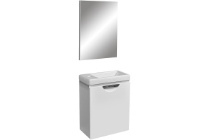 Тумба под раковину Stella Polar Норина Сомо 40 белый - 3