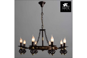 Подвесная люстра Arte Lamp Cartwheel A4550LM-8CK - 2