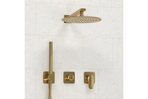 A2151.277.183.208.280.197.281  Встраиваемый комплект для душа с верхней душевой насадкой и лейкой - 2