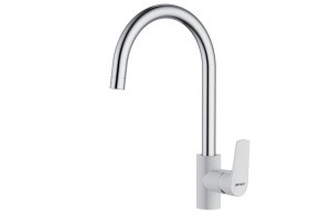 Смеситель Damixa RedBlu Origin Balance 790730000 белый, для кухонной мойки - 2