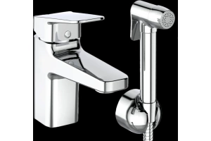 Смеситель для раковины Ideal Standard Ceraplan с гигиеническим душем хром