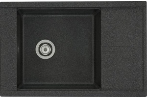 Мойка кухонная AQUATON Делия 78 графит