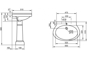 Пьедестал Cezares Primo (CZR-435-T) - 3