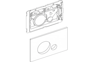Кнопка смыва BelBagno Sfera хром глянцевый (BB015-SR-CHROME) - 3
