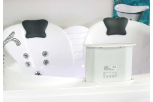 Акриловая ванна Gemy 187х187 с гидромассажем (G9089 O L) - 2