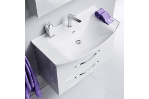 Мебель для ванной Aqwella Allegro 85 с 2 ящиками - 3