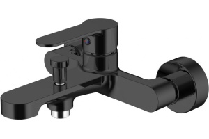 AF300-20B Aquanet Passion, смеситель для ванны, черн.мат (243295)