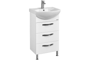 Комплект мебели напольный Aquaton Ария Н 50 белый - 3