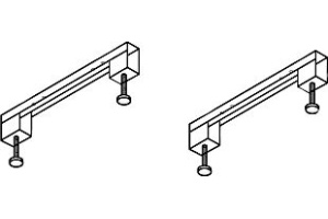 Ножки для ванн Cezares 2 шт (LEG-KIT-150)