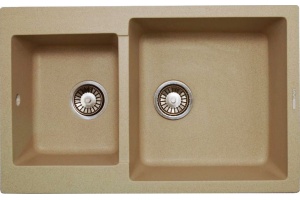 Мойка кухонная Lava D3 светлый беж