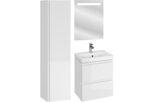 Тумба с раковиной Cersanit Moduo slim 50