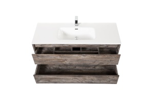 Тумба с раковиной BelBagno Kraft 120 темное дерево - 3