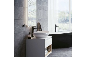 Смеситель для раковины Excellent Keria черный матовый - 2