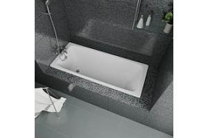 Чугунная ванна Delice Biove 170x75 DLR220509RB-AS с черными матовыми ручками с антискользящим покрытием - 3