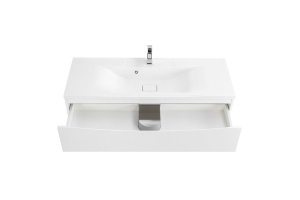 Тумба с раковиной Belbagno Marino 120 белый матовый - 3