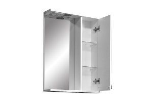 Зеркало-шкаф Stella Polar Ванда 50 R с подсветкой белый - 3
