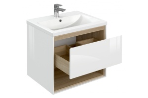 Тумба для комплекта Сersanit Louna 60 белая - 3