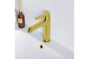 Смеситель для раковины RGW Shower Panels золото - 3