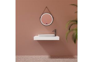 Раковина накладная ABBER Stein 55 белый (AS2601) - 3