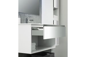 Тумба под раковину Sanvit Контур 120 белый глянец - 3