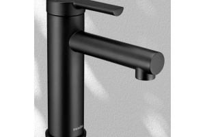 Смеситель для раковины Swedbe Diana черный матовый (1010B) - 2