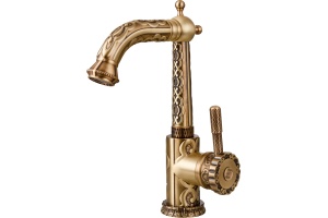 Смеситель Zorg Antic A 112U-BR для раковины