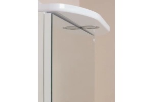 Зеркало-шкаф Onika Лидия 50 R с подсветкой, белый (205004) - 2