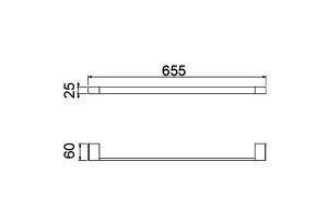Полотенцедержатель Timo Selene золото матовое - 2