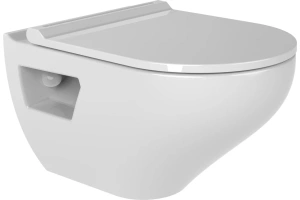 Унитаз подвесной Bien Ion с сиденьем микролифт белый 
